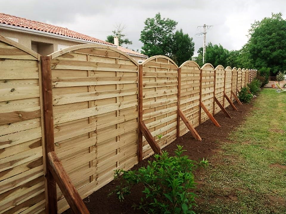 Réalisation de clôture bois